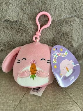 Squishmallows Bop Bunny Keychain